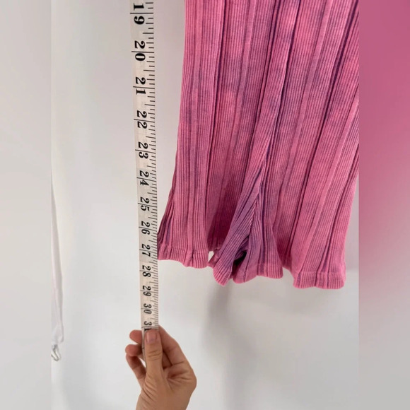 Zara Ribbed Tie Dye Jumpsuit Romper Bloggers Fav Small - Picture 9 of 9